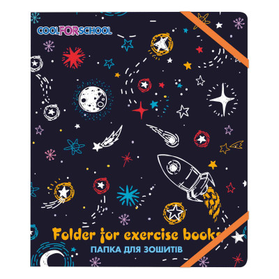 Папка пластиковая  на резинке Space, В5